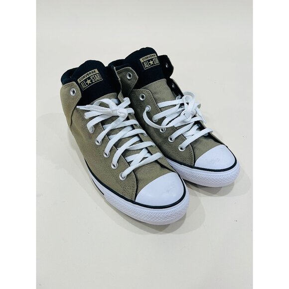 Converse Men's 12 Olive Green Chuck Taylor High Top Sneaker - Picture 1 of 5